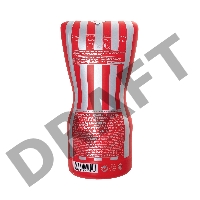 Нереалистичный мастурбатор TENGA  Soft Case Cup, TPE, белый, 15,5 см