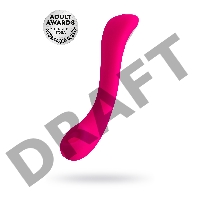 Нереалистичный вибратор LOVENSE Osci 2, силикон, розовый, 22 см