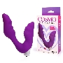 Фиолетовый вибромассажер Сosmo - 12,7 см.