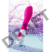 Нереалистичный вибратор TOYFA  A-Toys Mika, силикон, розовый, 19,8 см