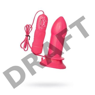 Анальная втулка TOYFA POPO Pleasure, TPR, розовая, 11,9 см