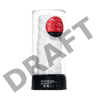 Нереалистичный мастурбатор TENGA 3D  Module, TPE, белый, 11,6 см