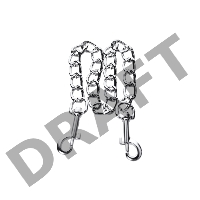 Соединительная цепочка TOYFA Metal, серебряная