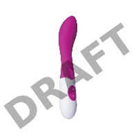 Стимулятор точки G TOYFA A-Toys Kari, силикон, розовый, 19,2 см