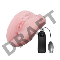 Телесная вибровагина Erowoman-Eroman