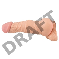 2 в 1: Мастурбатор +насадка-увеличитель для пениса