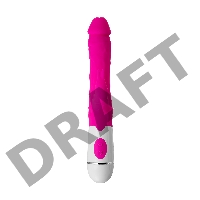 Нереалистичный вибратор TOYFA A-Toys Mist, силикон, розовый, 25,4 см