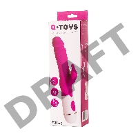 Нереалистичный вибратор TOYFA A-Toys Mist, силикон, розовый, 25,4 см