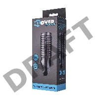 Насадка ToyFa XLover, для увеличения размера, TPE, черная прозрачная, 11 см