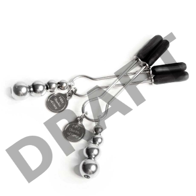 Металлические зажимы на соски Adjustable Nipple Clamps