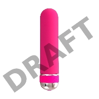 Нереалистичный вибратор A-Toys by TOYFA Mastick mini, ABS пластик, розовый, 13 см