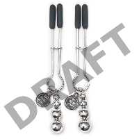 Металлические зажимы на соски Adjustable Nipple Clamps