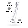 Нереалистичный фаллоимитатор Jelly Dildo S Toyfa Basic, TPE, прозрачный, 15,5 см