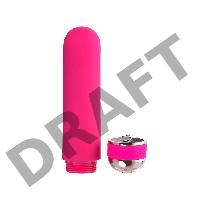 Нереалистичный вибратор A-Toys by TOYFA Mastick mini, ABS пластик, розовый, 13 см