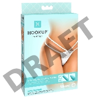Невероятный набор для анальных игр: Hookup Panties Remote Bow-Tie G-String - Fits Size S-L