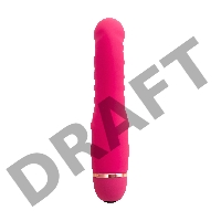Нереалистичный вибратор A-Toys by TOYFA Capy, силикон, розовый, 17,4 см, Ø 3,4