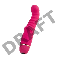 Нереалистичный вибратор A-Toys by TOYFA Capy, силикон, розовый, 17,4 см, Ø 3,4