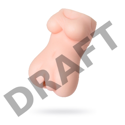 Мастурбатор реалистичный TOYFA Juicy Pussy Cherry Ripe, SoftSkin, телесный, 15см