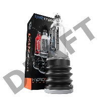 Гидропомпа Bathmate Hydromax 7 WIDE BOY прозрачная