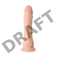 Реалистичный фаллоимитатор TOYFA RealStick Elite DILDO, TPR, телесный, 21 см