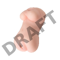Мастурбатор реалистичный TOYFA Juicy Pussy Cherry Ripe, SoftSkin, телесный, 15см