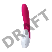 Вибратор Mystim Elegant Eric силиконовый, розовый, 27 см