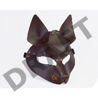 Маска BDSM, Wolf коричневый