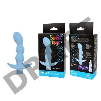 Голубой вибратор Sweet Toys - 11 см.