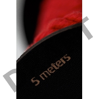 Веревка для шибари Pecado BDSM, на катушке, хлопок, красная, 5 м.