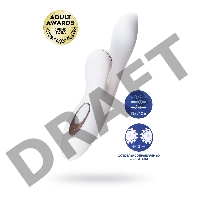 Вибратор Satisfyer Pro G-Spot Rabbit, с вакуум-волновым стимулятором, силикон, белый, 22 см.