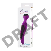 Вибростимулятор L'EROINA by TOYFA Cosmy, силикон, фиолетовый, 18,3 см, Ø 3,6 см