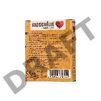 Презервативы masculan  ORGANIC № 3 утонченные, 18,5 см, 5.3 см, 3 шт.
