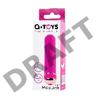 Нереалистичный вибратор A-Toys by TOYFA Mastick mini, ABS пластик, розовый, 13 см