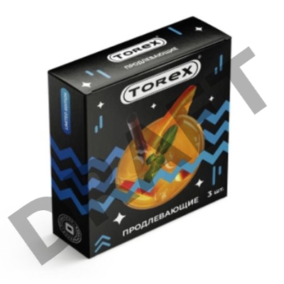 Презервативы с пролонгирующей смазкой Torex Party Продлевающие - 3 шт.