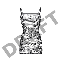 Платье-сетка Candy Girl Precious с полосками, черное, OS