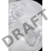 Мастурбатор нереалистичный MensMax XROSS BEADS×ROCK CLOSE, TPE, прозрачный, 14,2 см