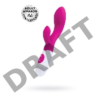 Вибратор с клиторальным стимулятором TOYFA A-Toys Fela, силикон, розовый, 20,5 см