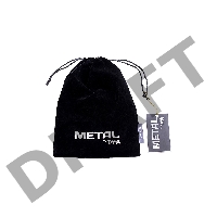 Зажимы для сосков с кольцом для пениса, TOYFA Metal, металл, серебристо-черные, 60 см