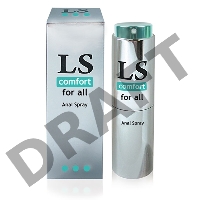 Анальный лубрикант  LOVESPRAY COMFORT с охлаждающим эффектом 18 мл