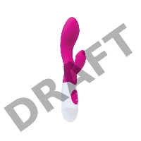 Вибратор с клиторальным стимулятором TOYFA A-Toys Fela, силикон, розовый, 20,5 см