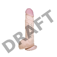 Фаллоимитатор неоскин на присоске FLEX & FIX SISTEM Lovetoy, TPR, телесный, 21 см