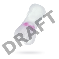 Мастурбатор реалистичный TOYFA Juicy Pussy Crystal Rose, TPE, 14 см