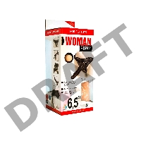 Страпон LoveToy с поясом Harness, с 2 насадками, neoskin, черный, 17,5 см