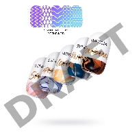 Набор мастурбаторов нереалистичных Svakom Hedy X5 Mixed (5 шт.), TPE, белый, 9 см