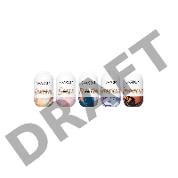 Набор мастурбаторов нереалистичных Svakom Hedy X5 Mixed (5 шт.), TPE, белый, 9 см