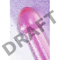 Нереалистичный фаллоимитатор Jelly Dildo L Toyfa Basic, TPE, розовый, 20 см