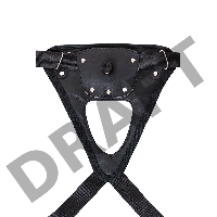 Страпон на креплении TOYFA RealStick Strap-On Jax, TPR, телесный, 17,9 см