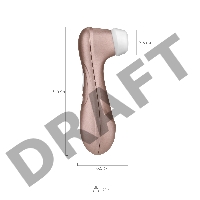 Вакуум-волновой бесконтактный стимулятор клитора Satisfyer PRO 2 NG, силикон, розовый, 16,5 см.