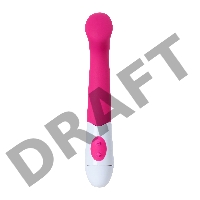 Стимулятор точки G TOYFA A-Toys Ida, силикон, розовый, 19 см
