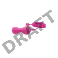 Тренажёр Кегеля Magic Motion Kegel Master, силикон, розовый, 3,8 см